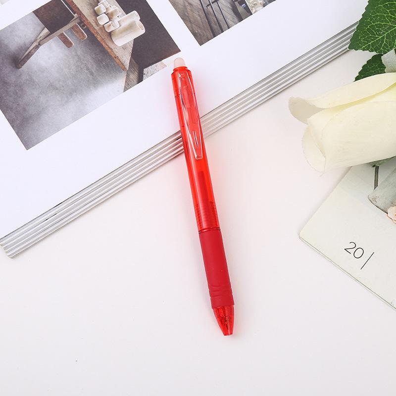 1 Piece Stationery School Office Erasable Press Multicolour Gel Pen Supply Cute Kawaii Creative Pretty Lovely Pen
