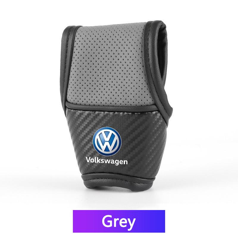 Pro VOLKSWAGEN VW Pro VW Volkswagen Auto Kryt na řadicí páku z kůže Kryt řadicí páky Dekorace rukojeti řazení Vhodné pro manuální automatickou převodovku Sh