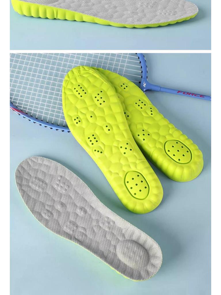 Unisex Odor-Resistant Breathable Height Boost Insoles: Super Soft, Non-Collapsing, For Sports & Military Training