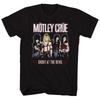 Motley Crue Shout At The Devil Pánské tričko Hudba Klasický Rocková Kapela Tričko Černé Unisex Tričko