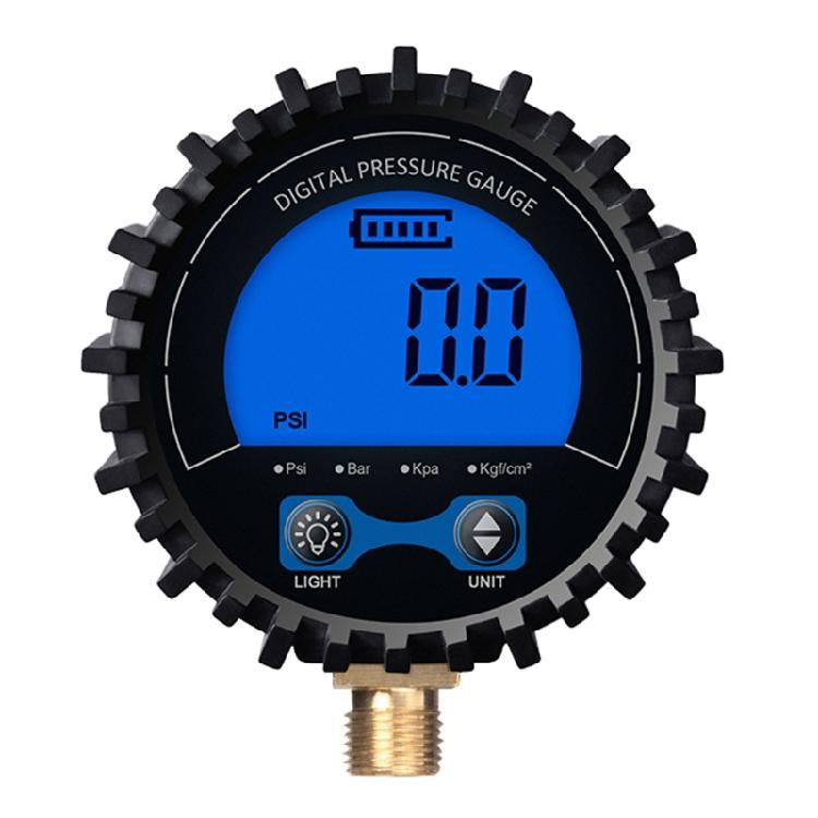 Digital Tyre Pressure Gauge Multiple Units Psi/Kpa/Bar/kgf cm² Rang to 200 psi