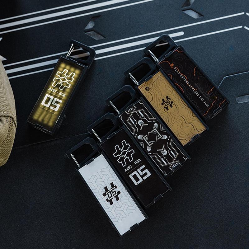 Clip Flashlight Magnetic Walking Flashlight Lightweight 8 Light Modes Jogging Clip Lights Portable For Outdoor Camping Fishing