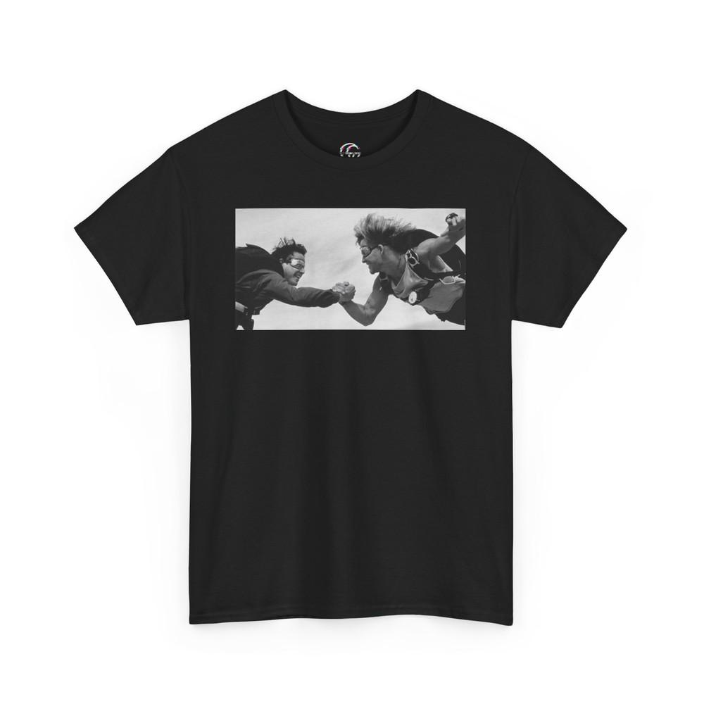 Point Break Skydiving TShirt Keanu Reeves Patrick Swayze Retro Movie Tee Unisex T-Shirt L