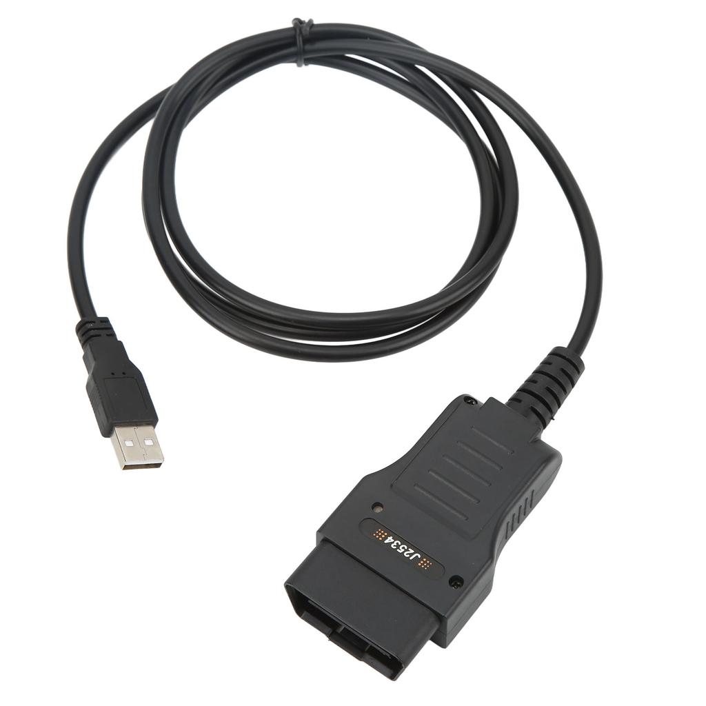 for HDS 16Pin OBDII Diagnostic Interface Cable Active Test Tool with LED Status Indicator for 1996‑2010 Vehicles