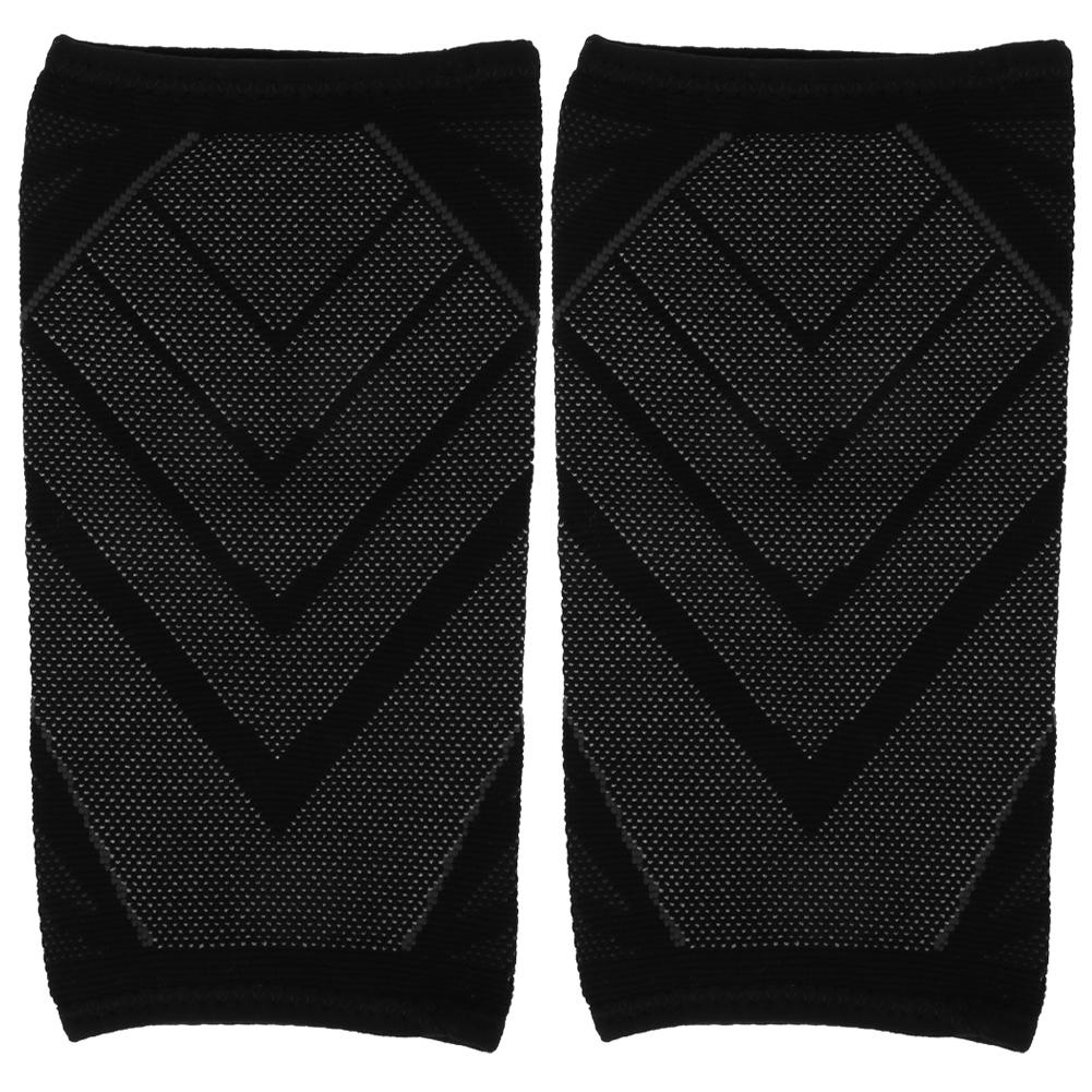 2Pcs Nylon Knitted Elbow Pad Pressure Belt Breathable Protection Universal Outdoor SportsS