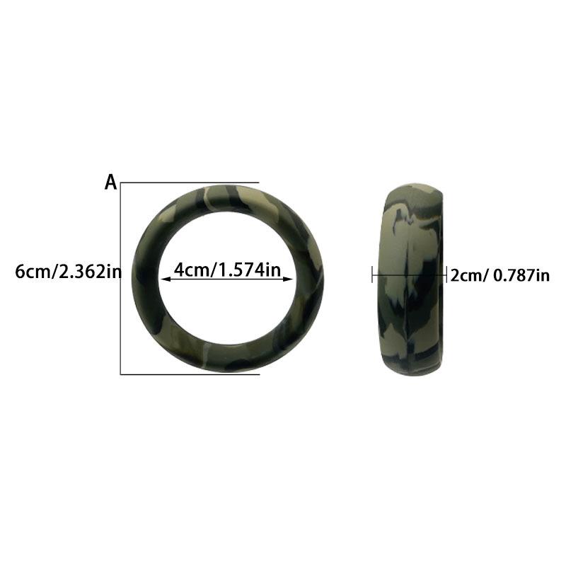 Špičkový erotický kroužek pro cudnost a oddálení ejakulace pro předkožku - Odolný design s očkem