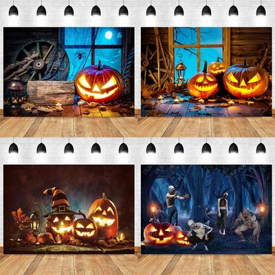 Dekoracja na Halloween wisząca tkanina dynia latarnia wisząca tkanina dekoracja pokoju na przyjęcie domowe