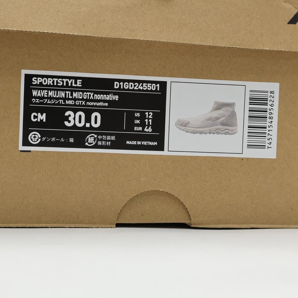 D1GD245501 nonnative A Mizuno Wave Mujin TL Mid GORE-TEX Off White (Men's)