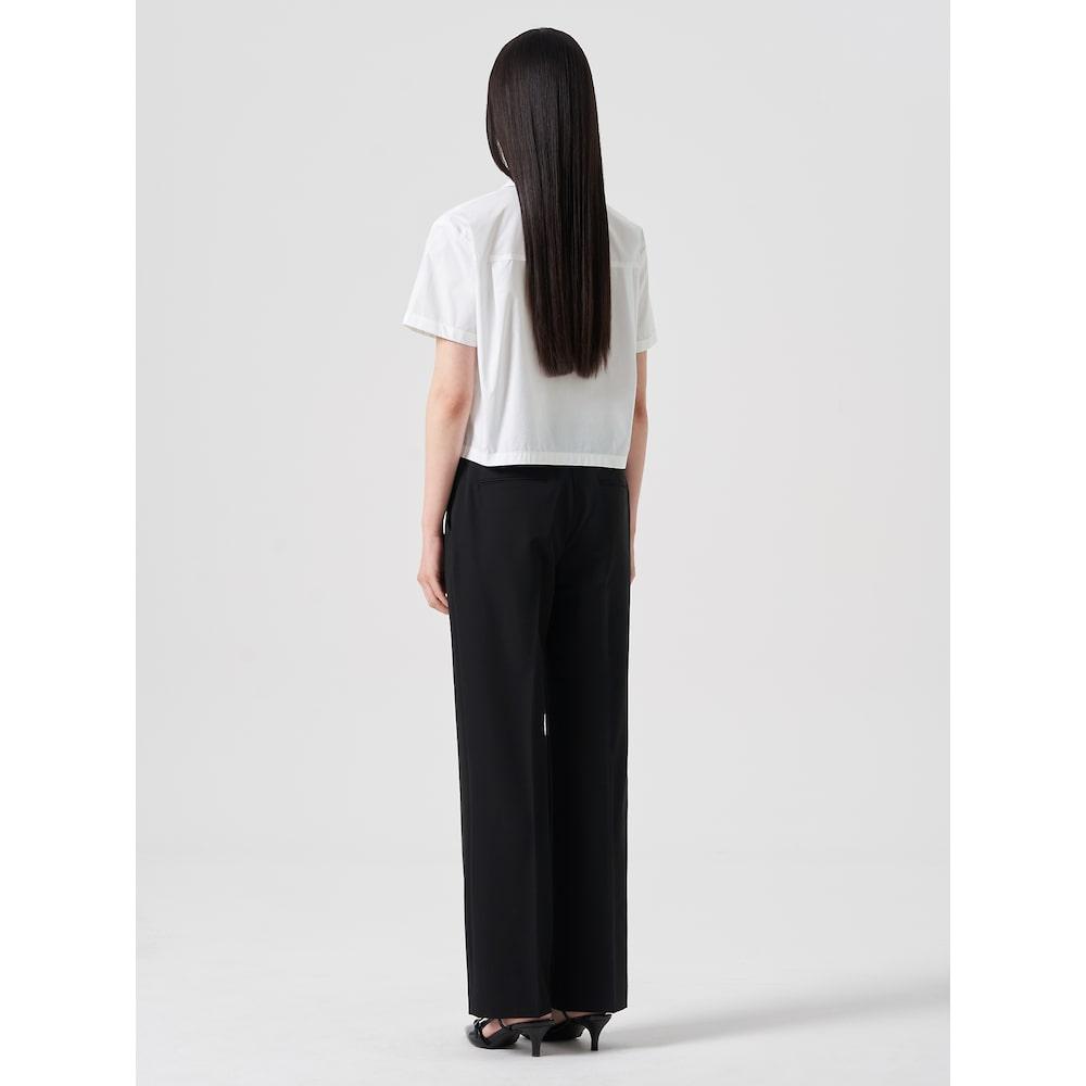 8seconds [Everyday Slacks] Straight Slacks Black (324721Lya5)