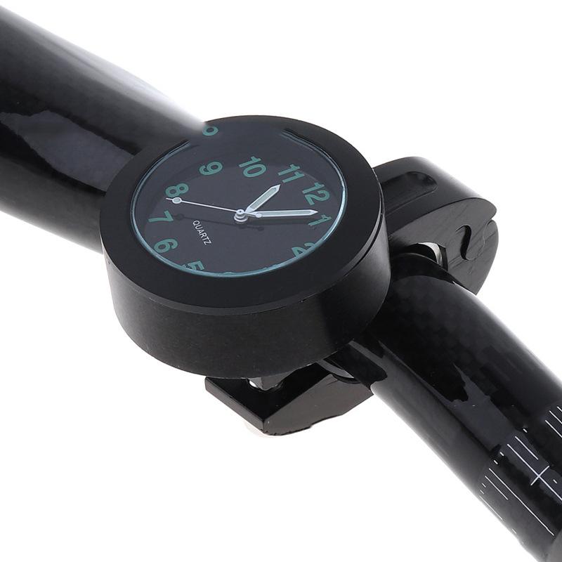 Luminous Clock Handlebar Mount For Motorcycle Scooter Bicycle Handlebar Watch