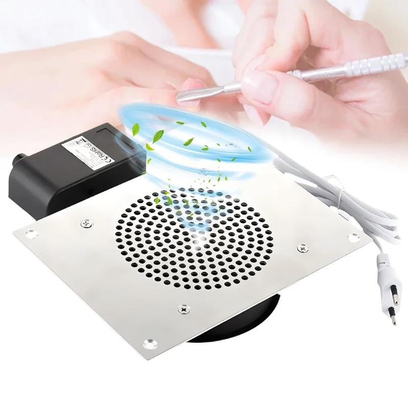 Nail Dust Collector Vacuum Cleaner Manicure Machine Tools Strong Power Low Noise Vacuum Cleaner for Acrylic Gel Nail Polishing