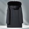 KAISER Mid-Length Parka with Fox Fur Collar and Removable Rabbit Fur Lining