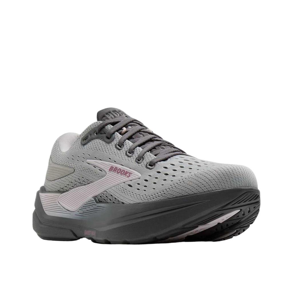 Brooks Ghost Max 3 Round Toe Lace-Up Comfortable Cushioning Support Balance Low-Top Running Shoes Women sneaker 120457-1B-062