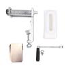 Manual Tenderizer Machine Metal Clamp On Steak Flatten Cuber for Home Commercial Use