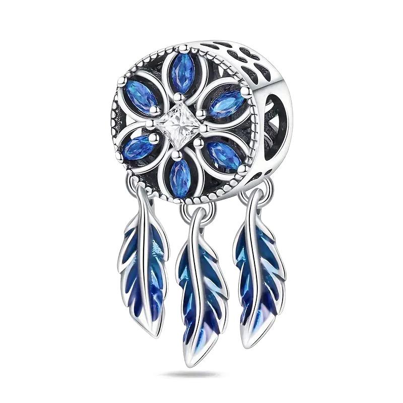 Trinkets-Selling Dreamcatcher Charm Fit Original Bracelet Accessorycopper Diy Women Jewelry Gift Pendant Amulet