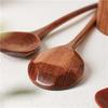 Japanese Style Wooden Soup Spoon With Long Handle Kitchen Utensil Practical Tableware For Home Dining Outdoor Use