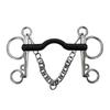 Reliable Horse Bit with Curb Hooks Chain Harness for Effective Training