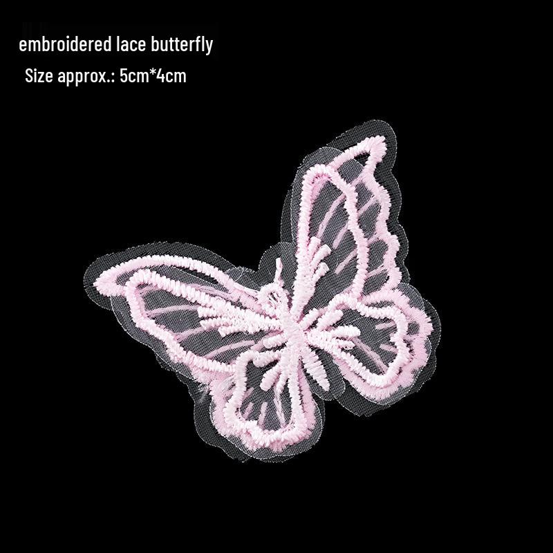 Toppere de tort fluturi roz cu margini aurii - Perfecte pentru sărbătorile de ziua de naștere ale prințeselor