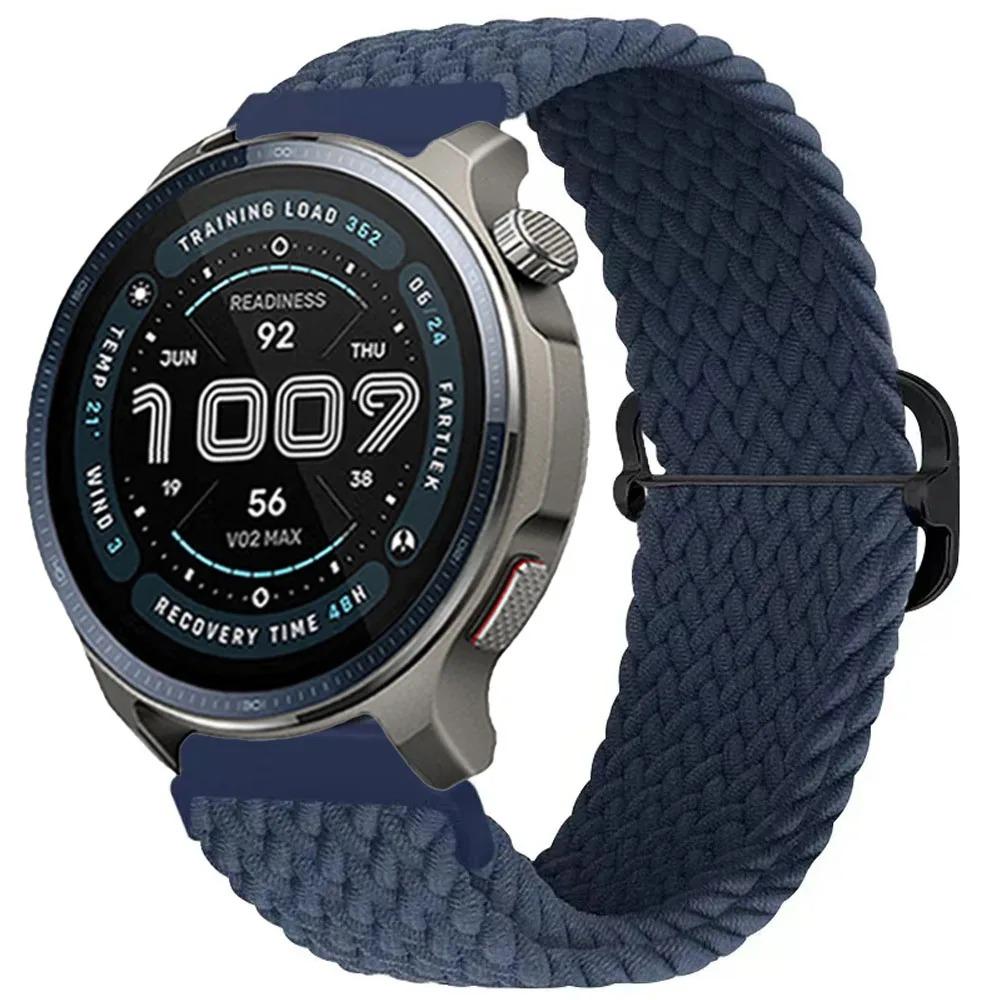 22mm 20mm Nylonový řemínek pro Amazfit Balance 2 1/Bip 6 5 Sportovní náramek Řemínek pro Amazfit GTR 47mm/GTR 4 3/GTS/Active 2