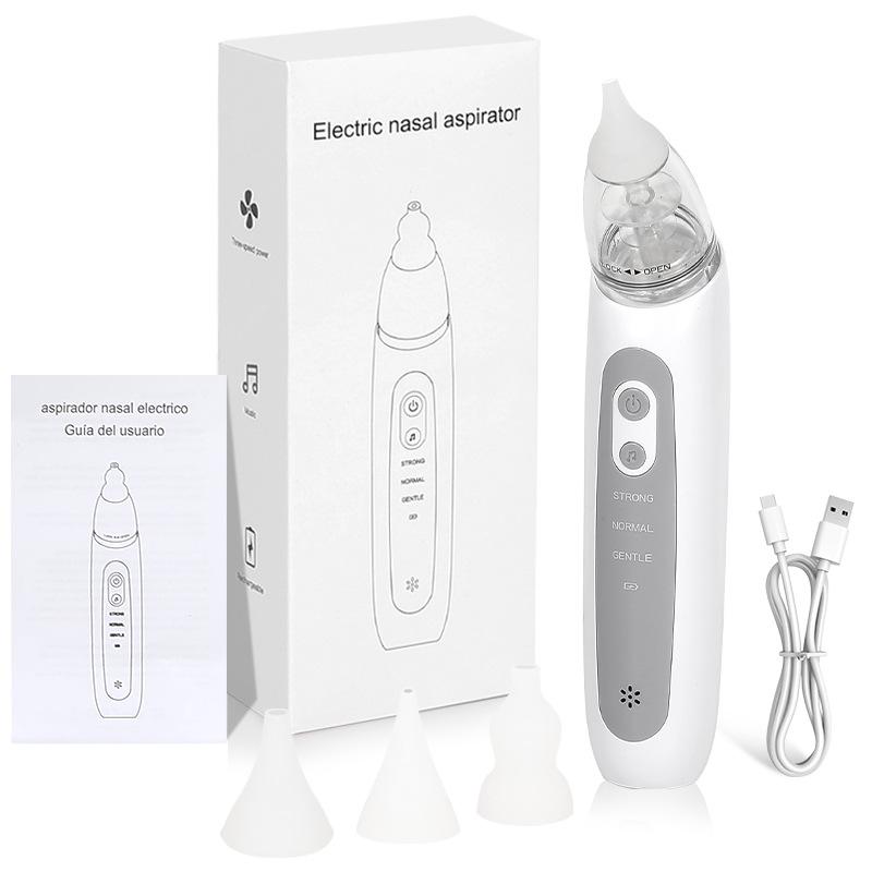 Electric Nasal Aspirator for Babies & Toddlers - Negative Pressure, Anti-Reflux Nasal Cleaner for Nasal Congestion