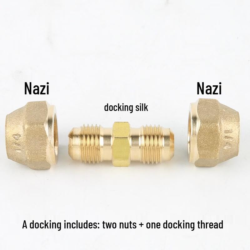 10mm Double Male Copper Tube Connector