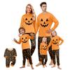 Print Cute Family Set Pajamas, Home Clothes, Family Set Long Sleeve Top Pants Set