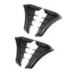 For Porsche 911 718 Taycan Panamera Cayenne Macan Cayman Car Fender Side Vent Air Flow Intake Hole Grille Sticker Auto Accessory