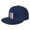 Fashion Christmas Angel Flat Brim Sun Hat  Korean Trendy Womens Visor