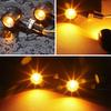 Motorcycle LED Turn Signal Light Bullet Clignotant Moto Flasher Lamp Mini LED Turn Signal Lights 12V 8mm Moto Indicator Blinker