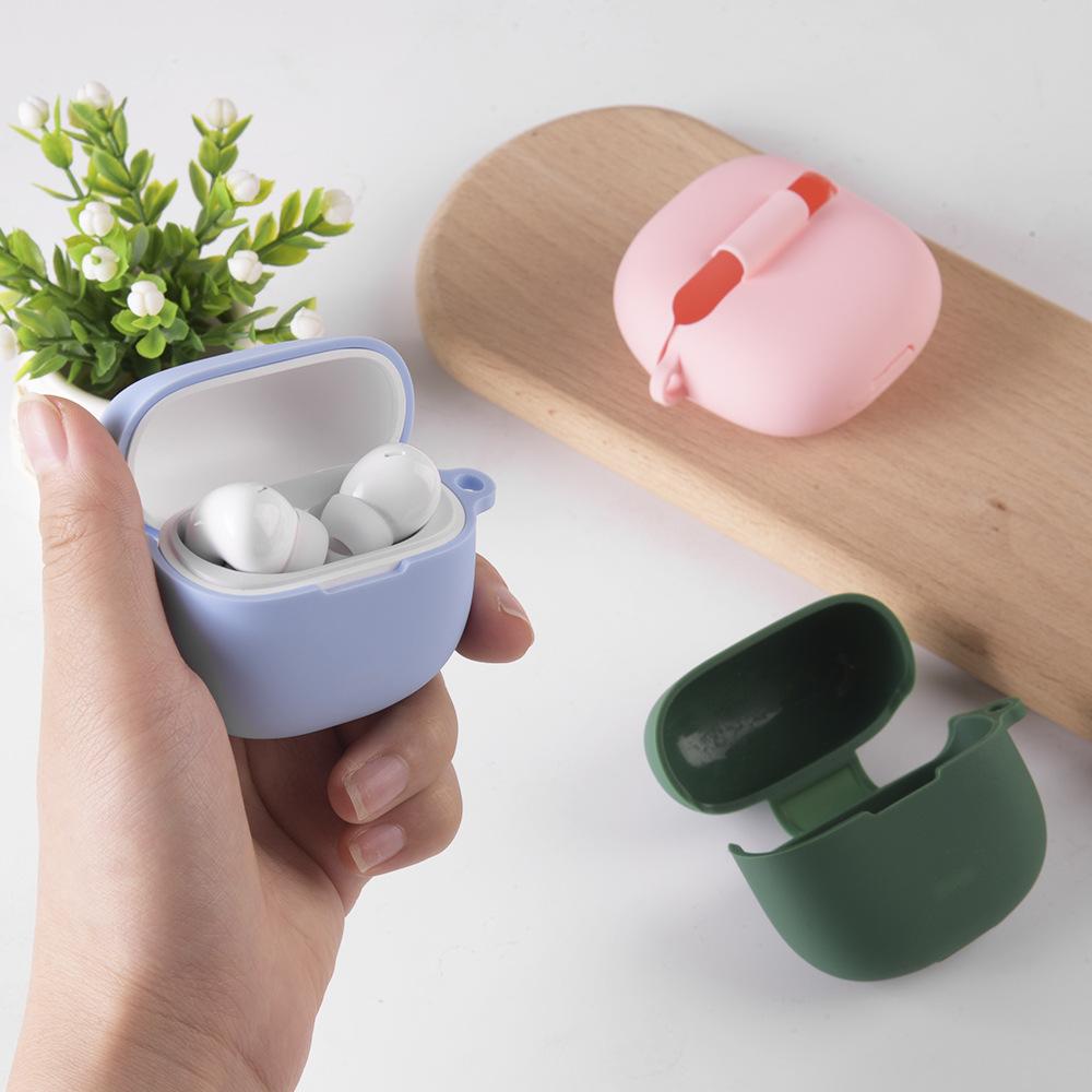 Suitable for Redmi Buds 6Little silicone earphone cover, anti-drop and non-slip protective cover, earphone silicone protective case.
