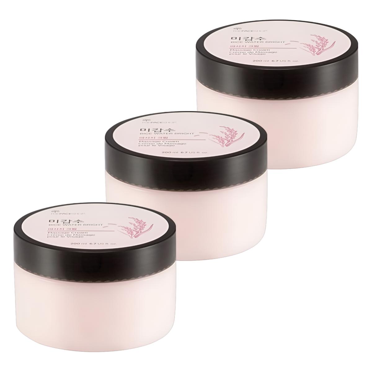 

THEFACESHOP Rice Water Bright крем для массажа лица 200 мл 200ml X 3PCS