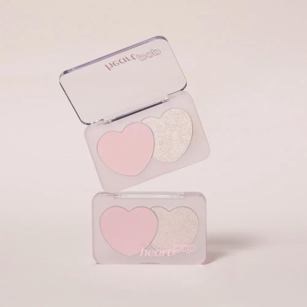 [Dear My Bestie] Heart Pop Duo Blusher / Blush / Highlighter