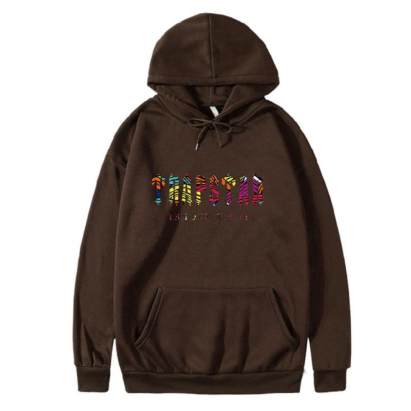 Sweater trendy brand printed hoodie autumn and winter sweater top