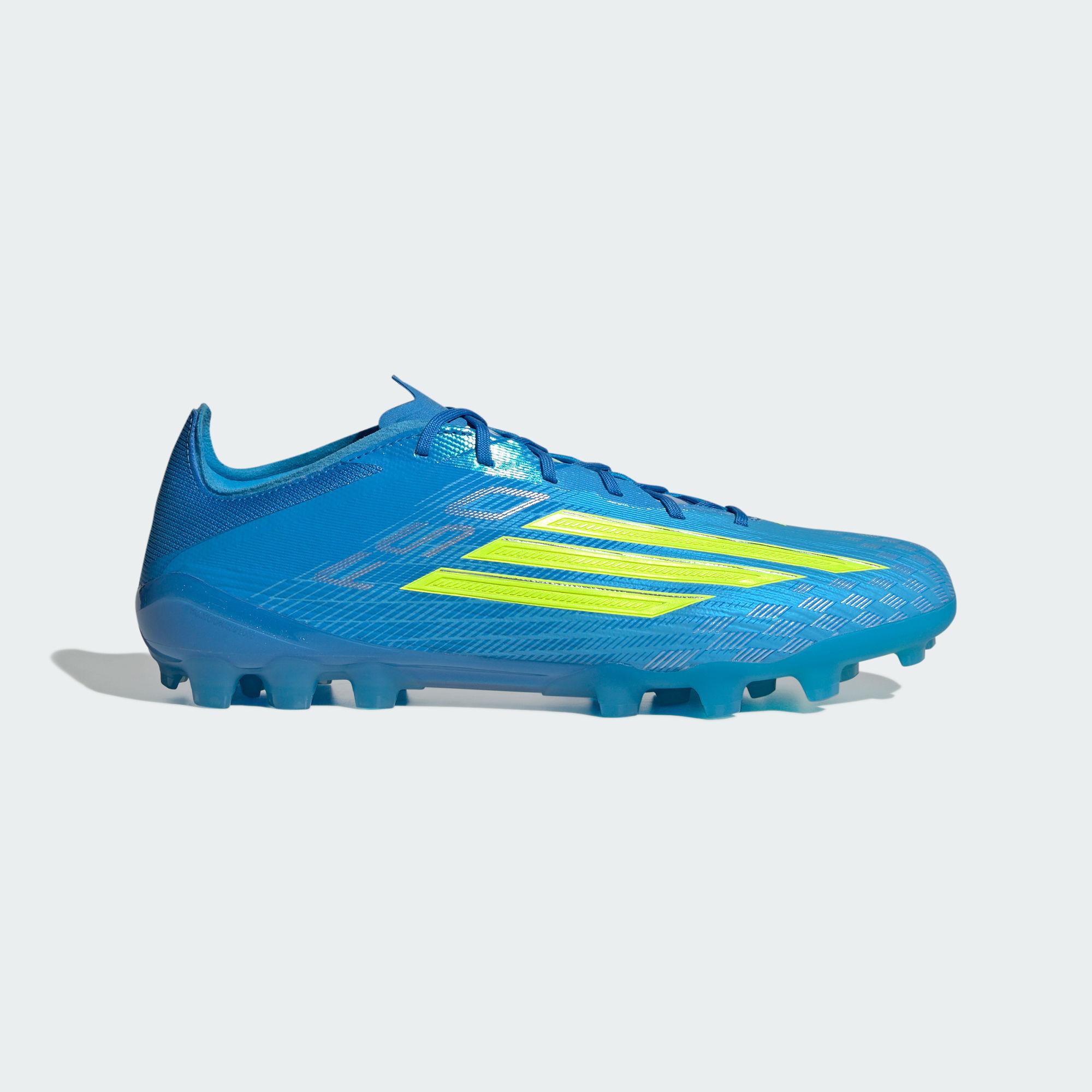 Adidas F50 ELITE Artificial Turf Soccer Shoes Unisex Bright Blue 43