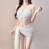 Exquisite Swimming Suit Female Split Hot Girl Slimming Covering Belly Korean Ins Sexy Pure Desire Bikini Three-piece Set