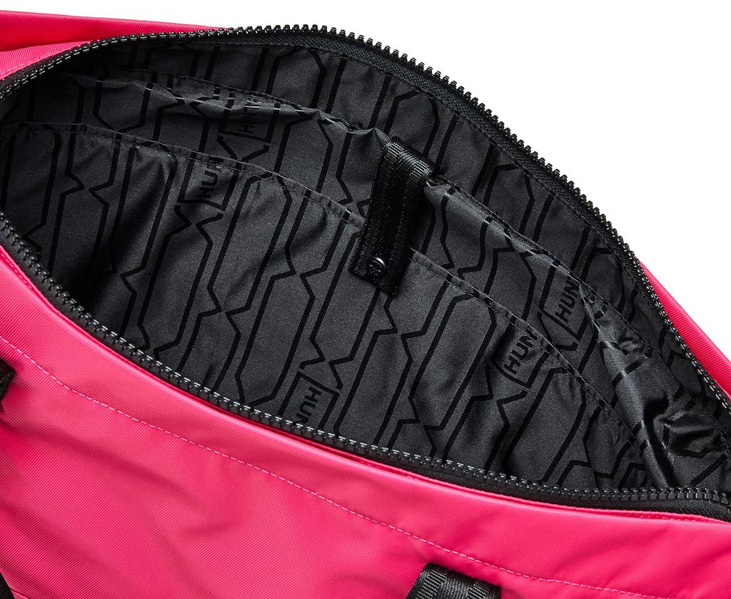 Hunter Medium Nylon Top Clip UBS1201KBM1 Women's Tote, Pink,
