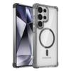 Transparent Airbag Bumper Case for Samsung Galaxy S26 S2 Ultra S24 Plus S23 FE S22 S21 Magnetic Clear Shockproof Cover
