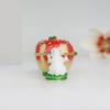 Charming Enamel Squirrel Fruit Designed Alloy Jewelry Box Jewelry Organizers Ideal For Gift Giving And Home Decors