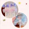 Mermaid Hairpin  Children's Princess Headdress  Bow  New High-end Head Chain  Girls' Clip Treasure Hair Accessories