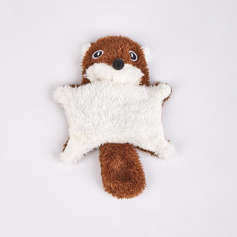 Interactive Cat Toys Cat Kicking Plush Toys for All Breeds Creative Flying Squirrel Kitten Sound Toy for Home Pet Room Living