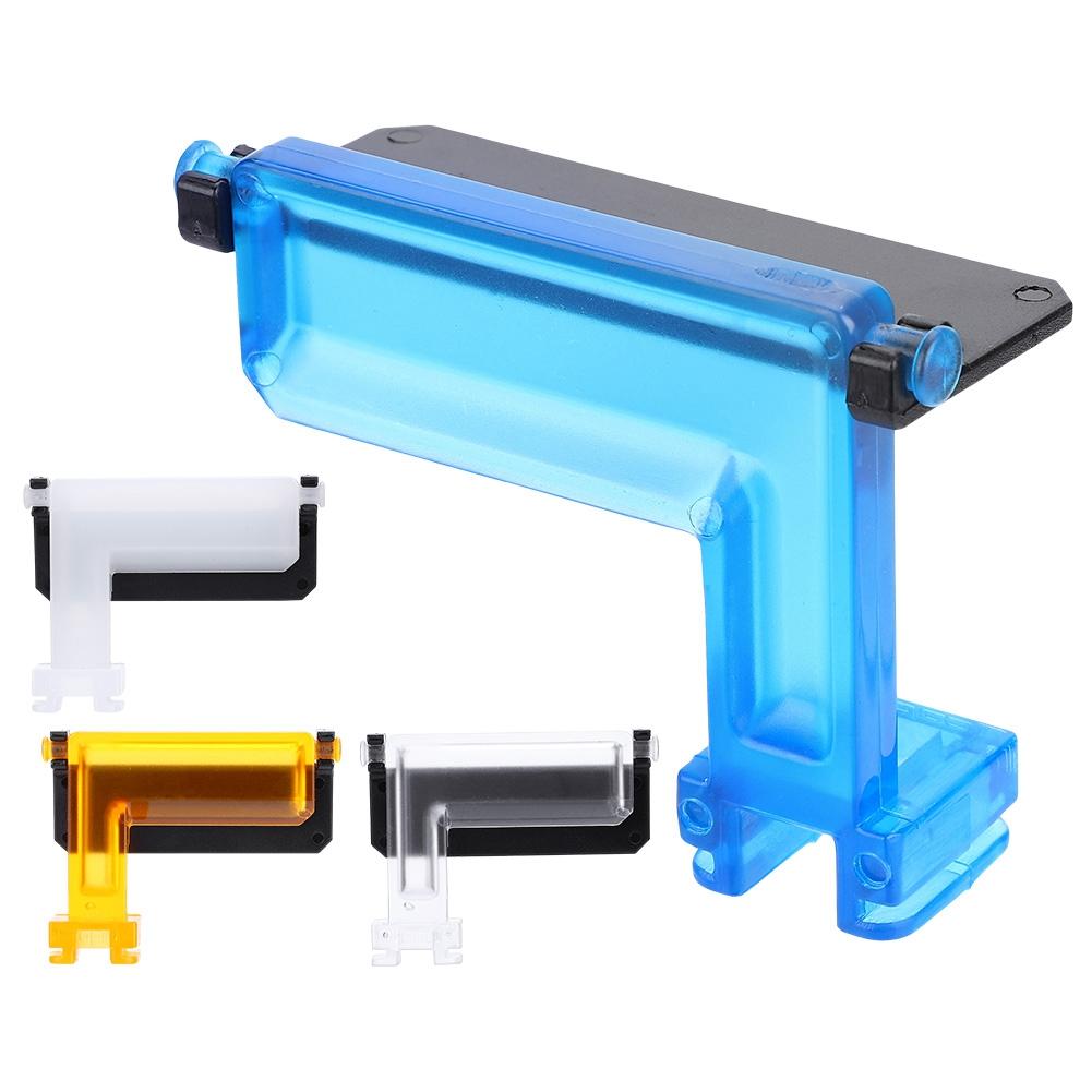 Mcoplus 4 Colors Cameras Flash Diffuser for Sony Camera A6000 A6500 A6300