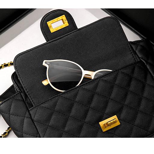 Fashionable ladies chain bag, small fragrant rhombus style shoulder bag, crossbody bag