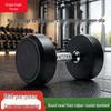 Longyingzhe Rubber-Coated Fixed Weight Dumbbells and Racks