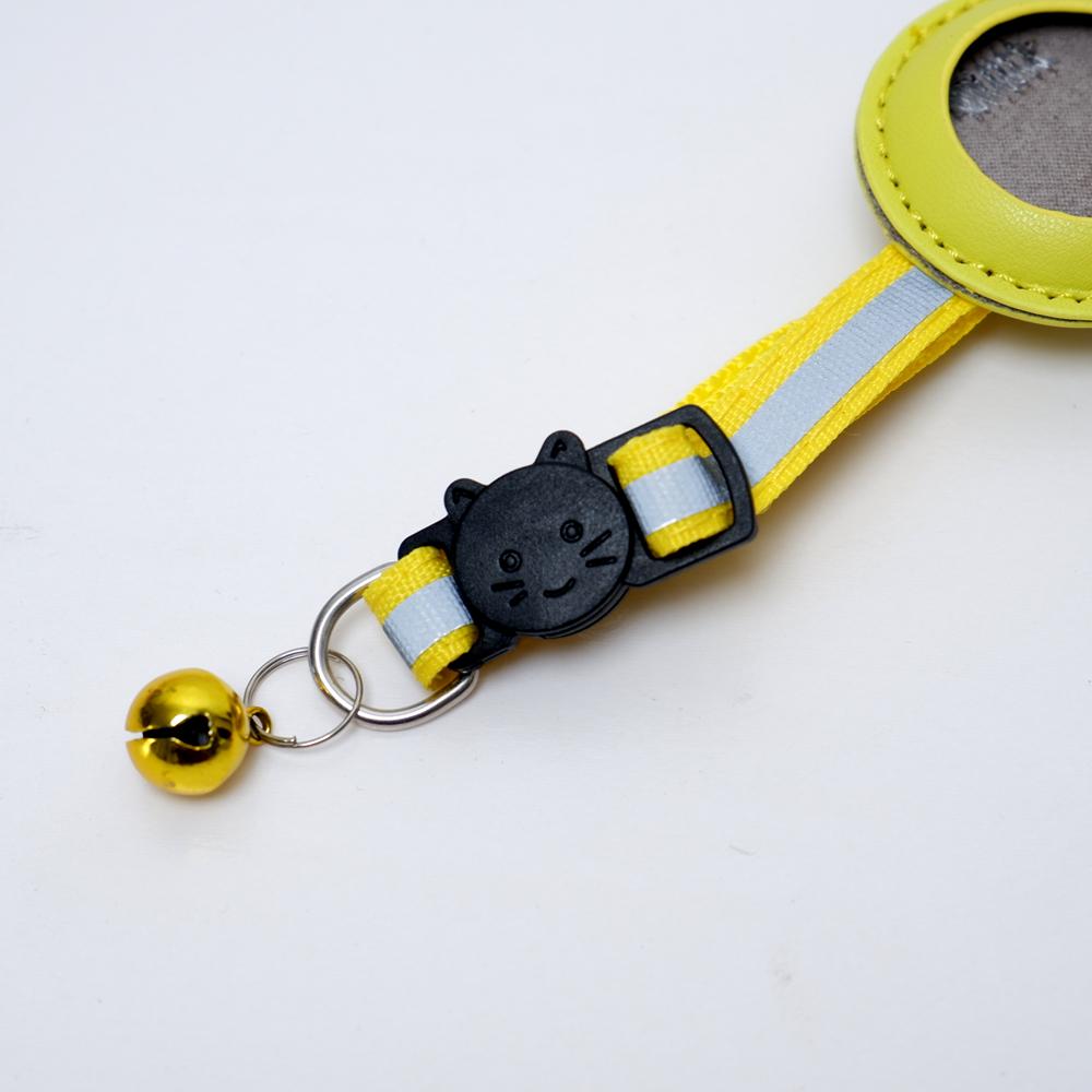 Collare per gatti con custodia protettiva per Airtag Anti Lost Locator Tracker Accessori per cani Collari per animali riflettenti
