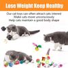 Speedy Panther 22 Pcs Cat Toys for Indoor Cats Adults Interactive Kitten Toys Cat Tunnel Mouse Feather Teaser Wand Spring Toy