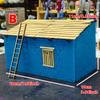 Bausatz Architektonisches Modell Sandtisch Ländliches Gebiet Wohnhaus Bungalow Landdorf Diorama Maßstabsmodellbausatz 1/35 1/32