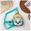 Cartoon Paw Chest Bag Kids Mini Coin Purse Made Of Polyester For Preschoolers