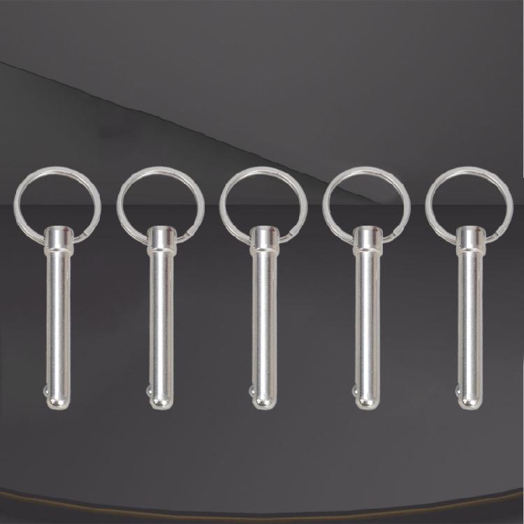 10Pcs/Pack Carbon Steel BallHead Locking Pin 8x60mm for Quick Releases and Reliable Fixation