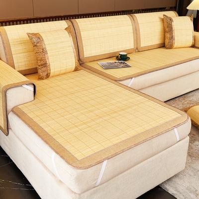 Cuscino per Divano Tappetino Estivo in Bambù Tappetino Estivo Cuscino per Sedile Antiscivolo Tappetino Estivo in Rattan Cuscino per Divano Semplice Moderno