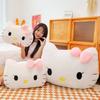 Cat Pillow Plush Toy Soft Cute Hello Kitty Doll Girls Bedside Cushion Pillow Birthday Gift